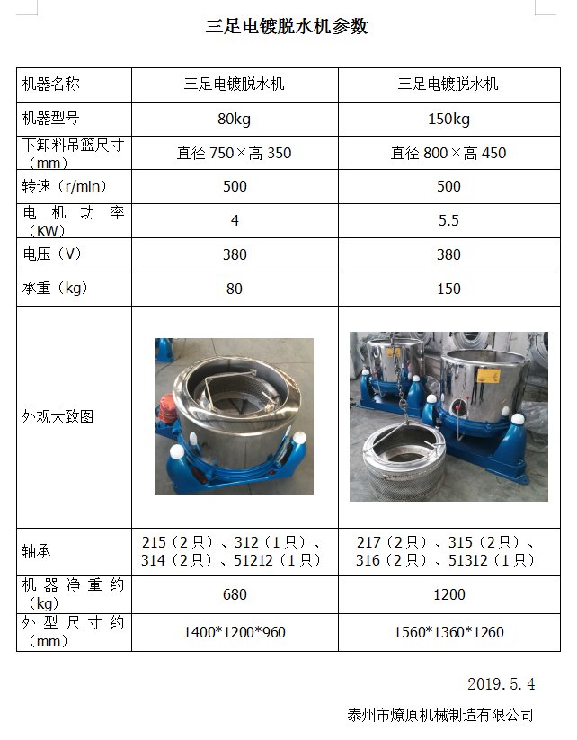 三足电镀脱水机测试.jpg